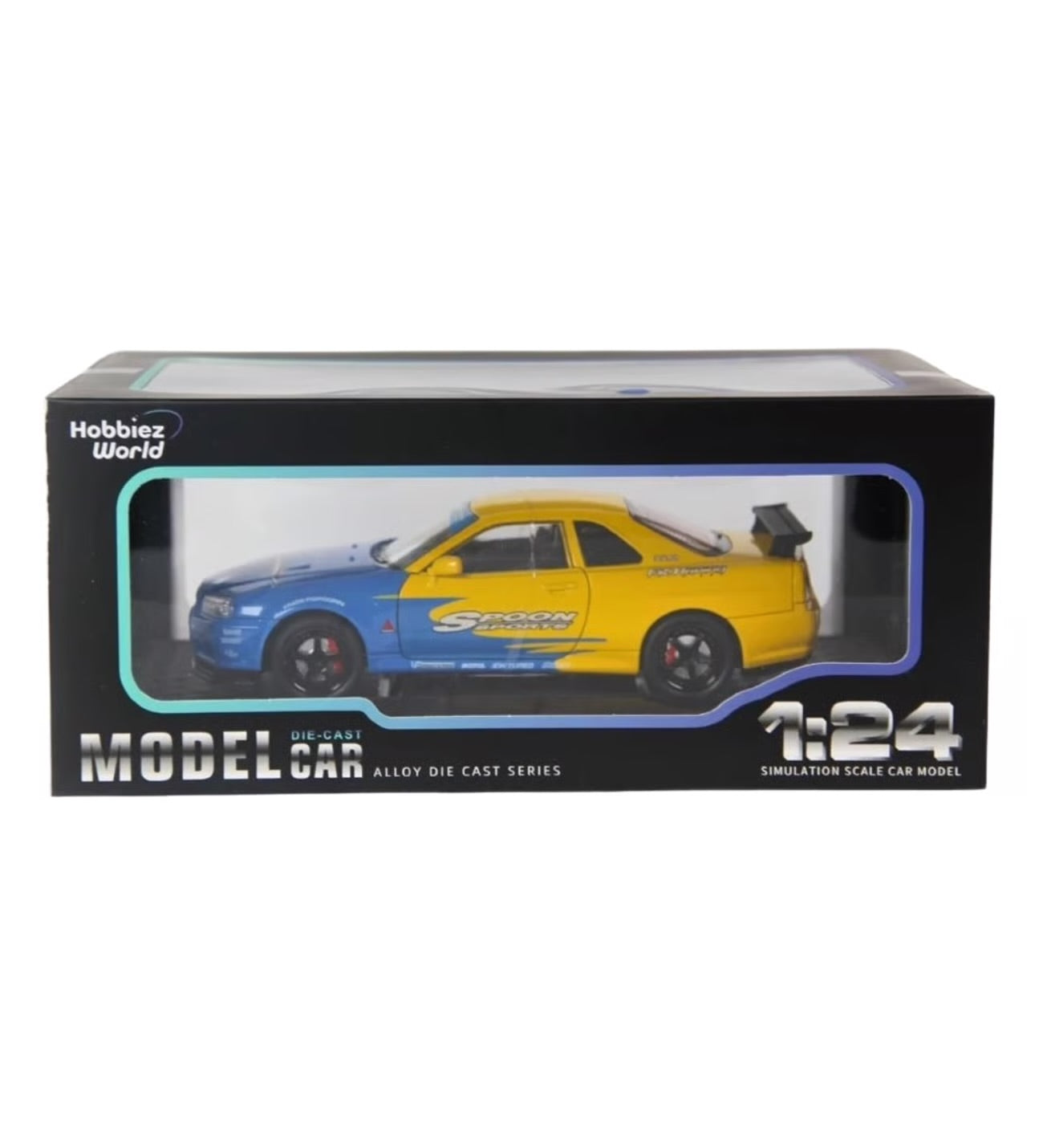 Hobbiez World Model Araba Skyline GT-R Spoon Sports