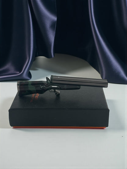 Tüfek Çift Yanan Desenli Gazlı Çakmak