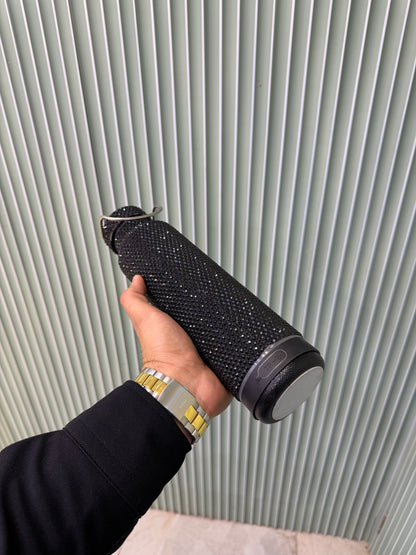 Bluetooth Hoparlörlü Taşlı Termos 500 ml