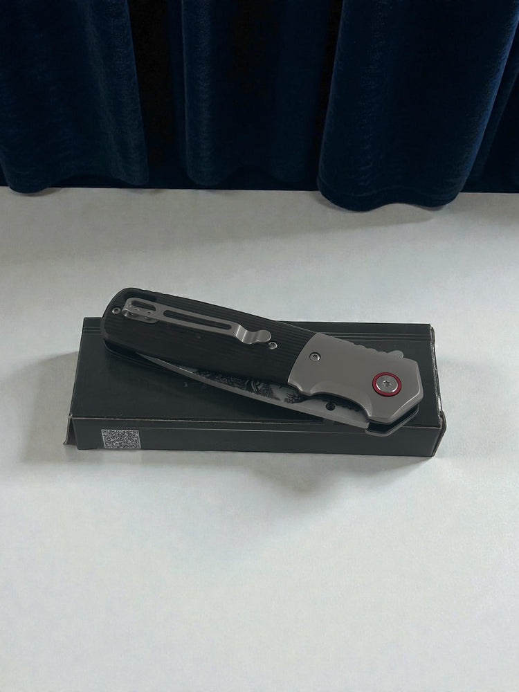 Kurt Figürlü M-Tech Kemere Takmalı Çakı