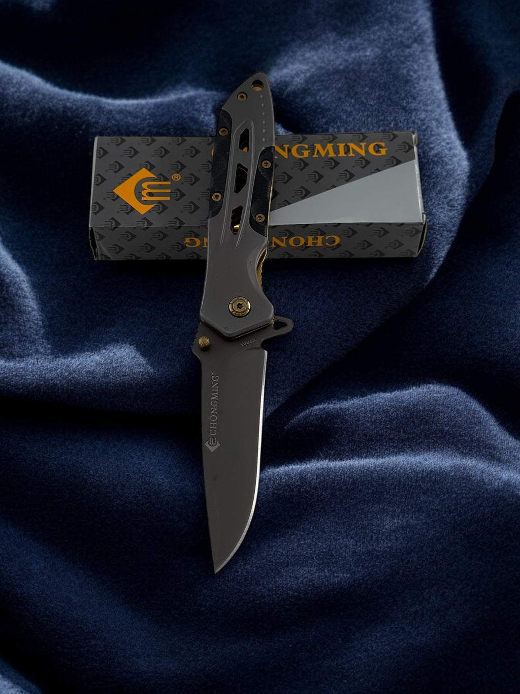 Chongming Çakı Titanyum Gold CM84