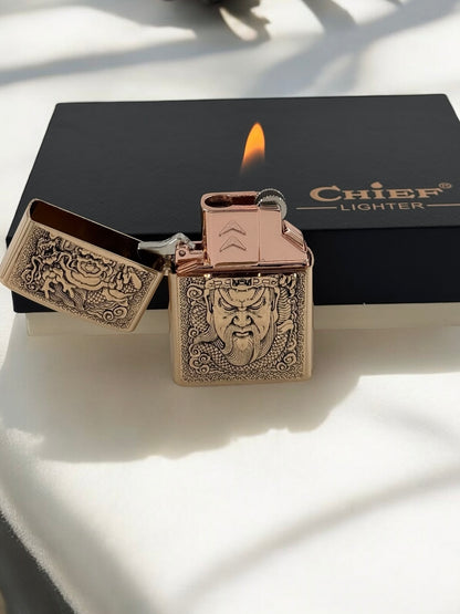 Chief Antiq Gold 2'li Set Çakmak 6271