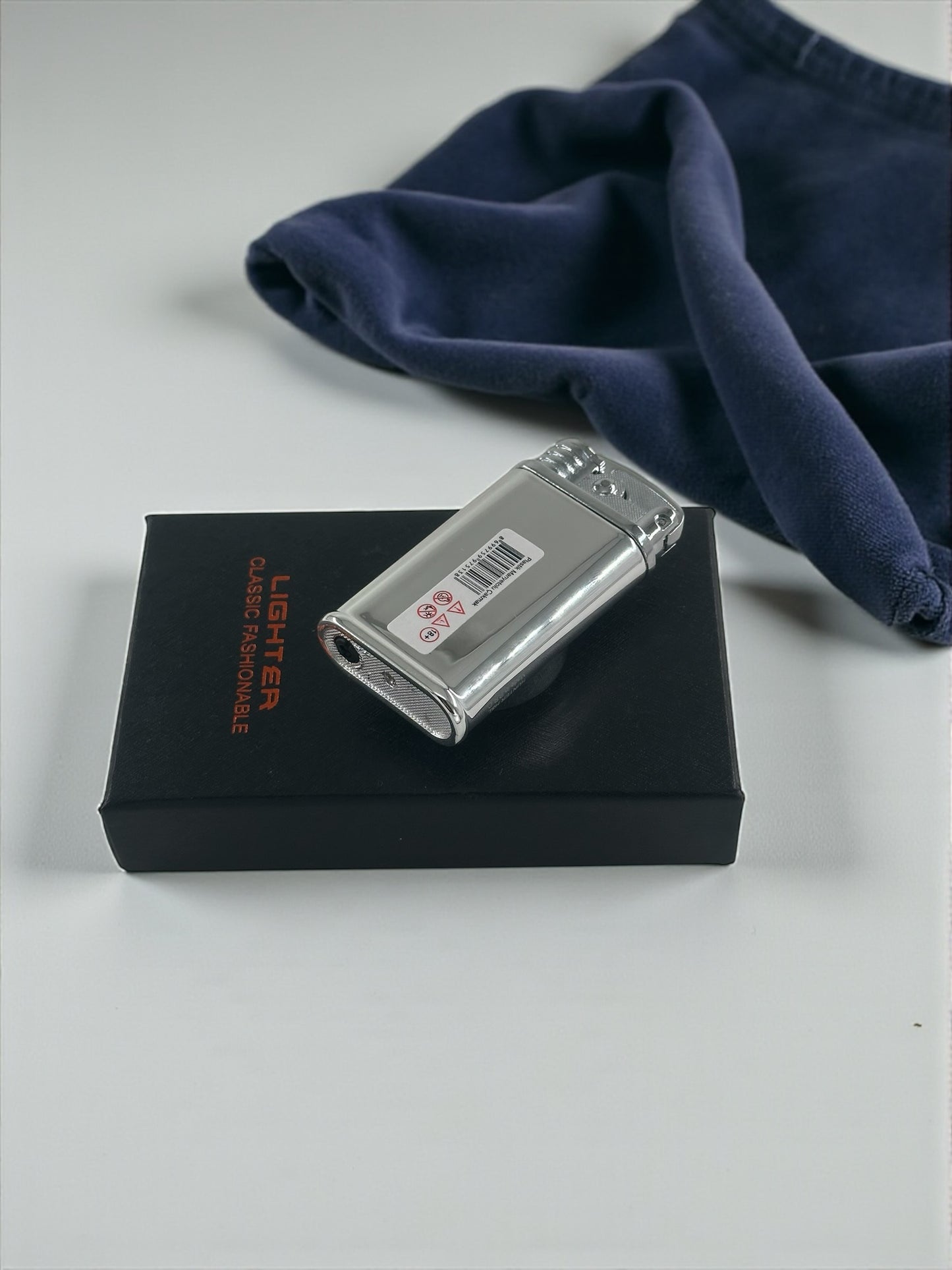 Saatli Lüx Pürmüzlü Gazlı Çakmak