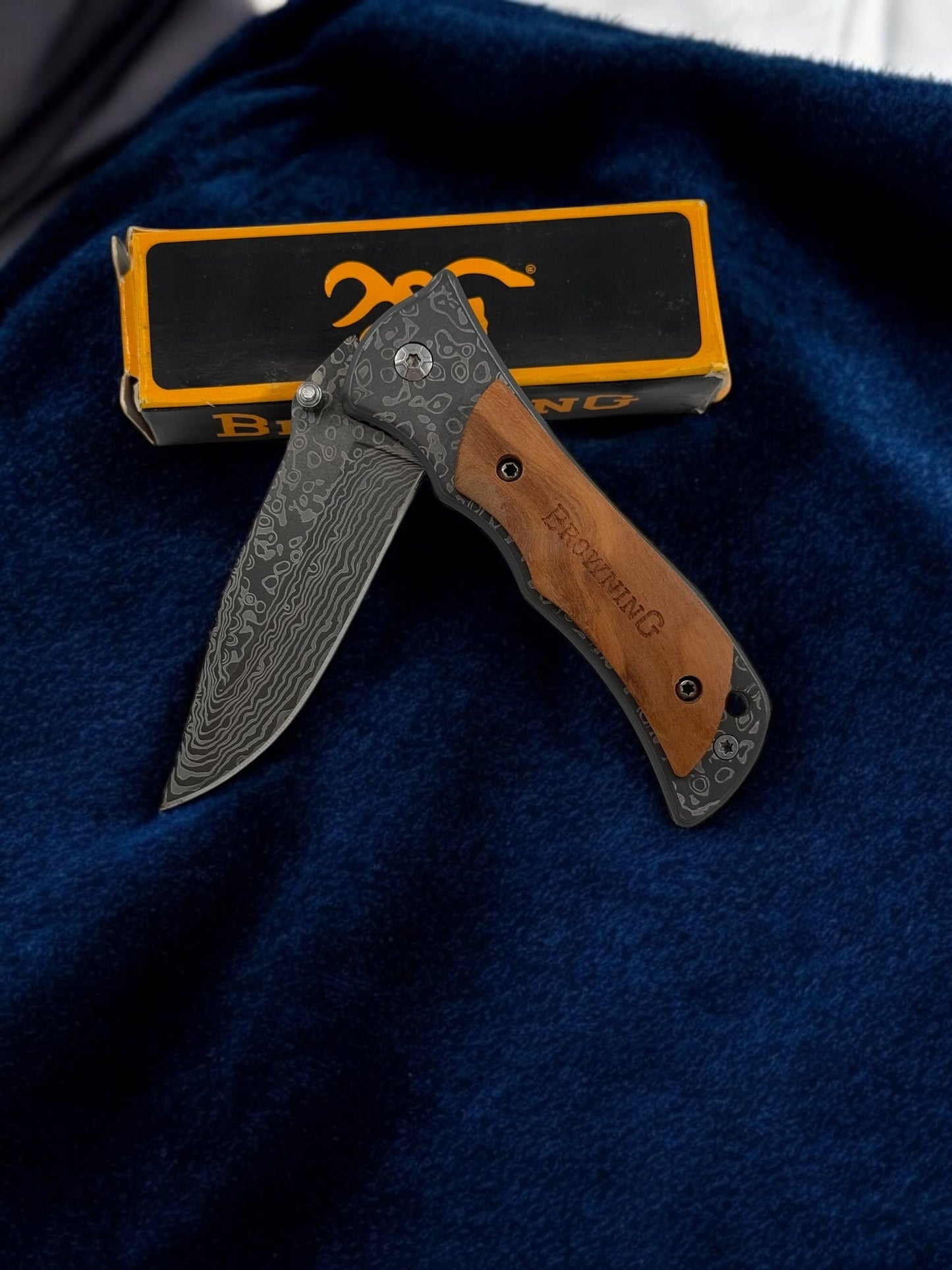 Mini Model Browning Damascus  Çakı 2-35
