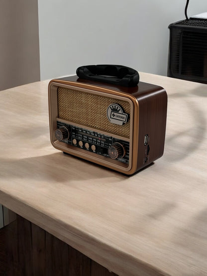 Nostaljik Bluetooth Bağlantılı Radyo CM-860