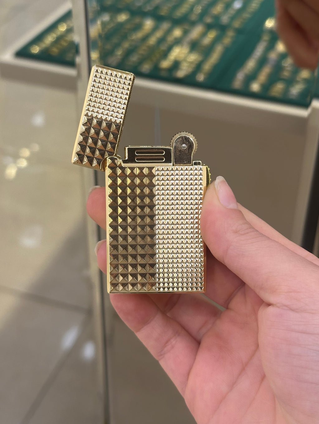 Metal Çift Yanan Pürmüzlü Çakmak