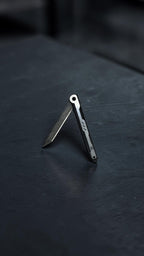Damascus M390 Gümüş Çakı 8543