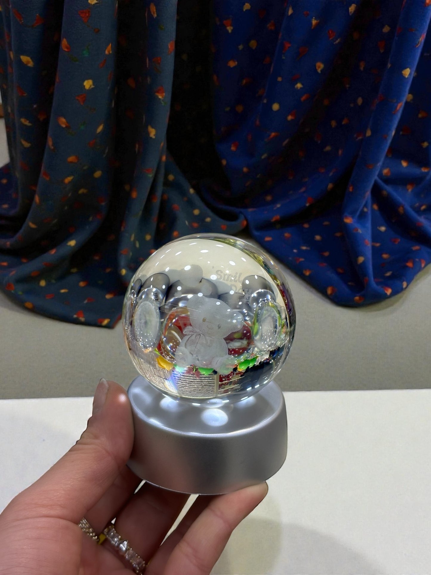 Ayıcık Temalı Cam Küre