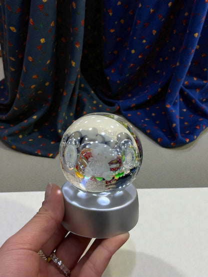 Ayıcık Temalı Cam Küre