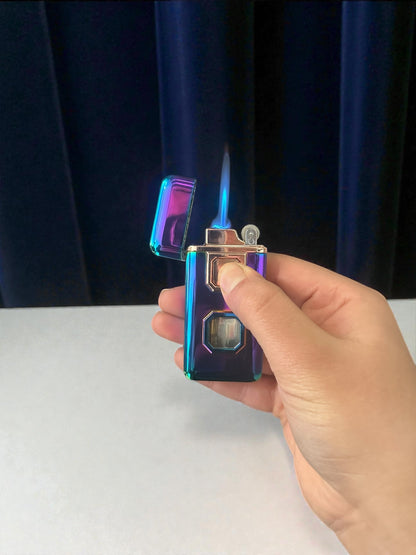 Çift Alevli Taşlı Lüx Gazlı Çakmak