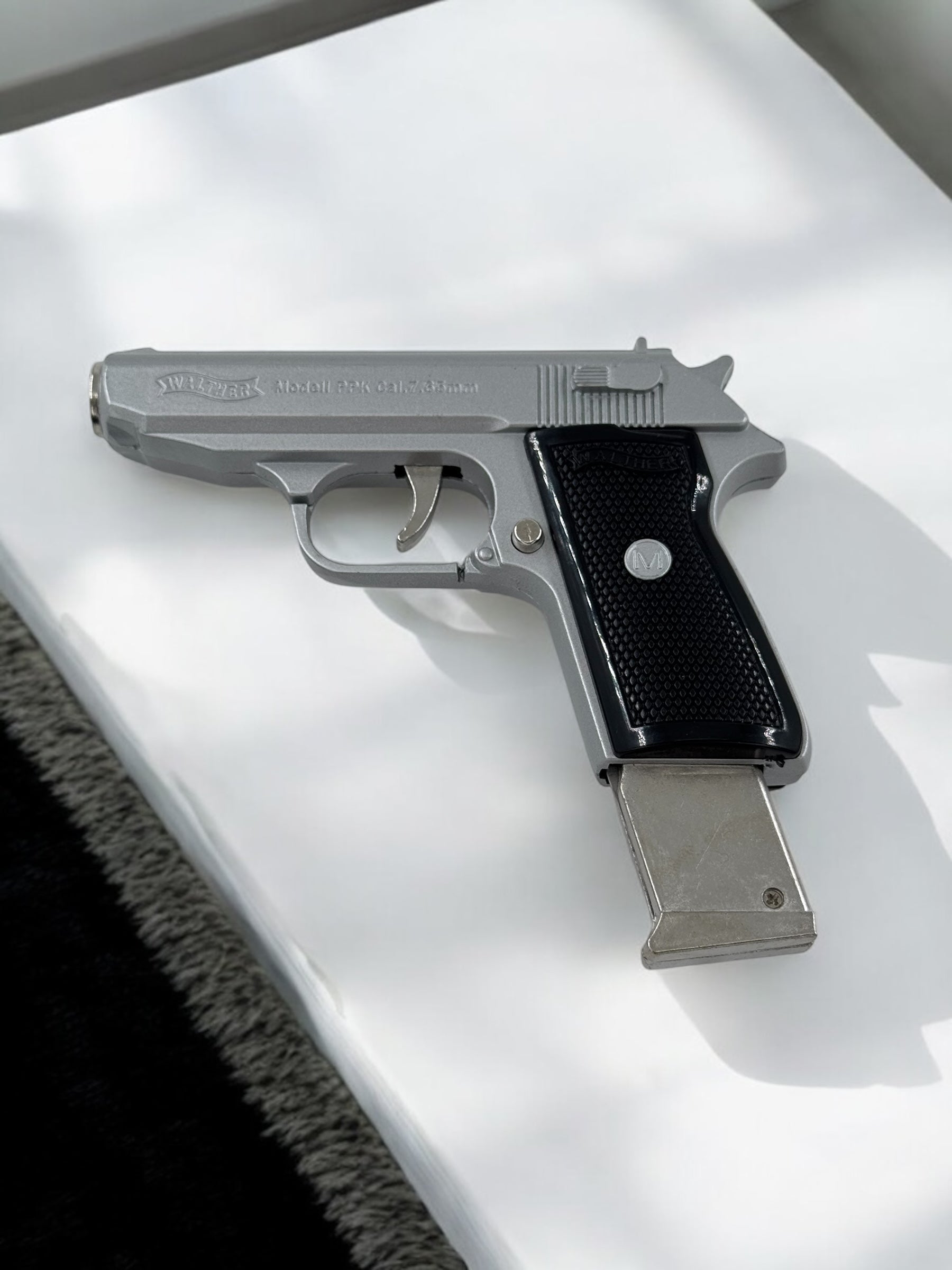 Walther Çakılı Metal Tabanca Modeli Kılıflı Kutusunda 7677
