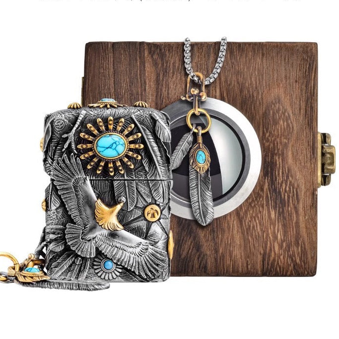 Solar Eagle Prinç Kaplama Orjinal Limited Edition Özel Seri Asya Zipo