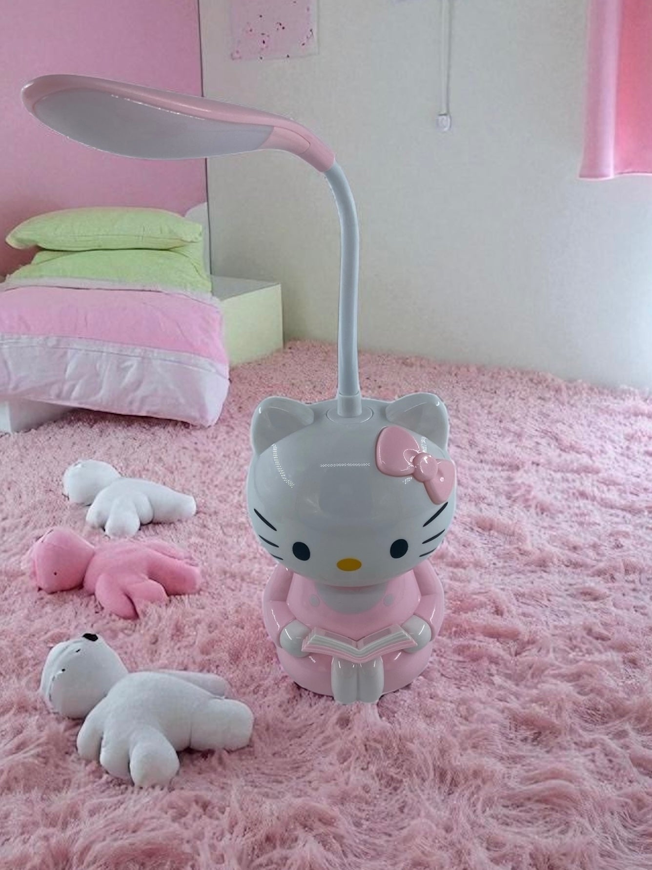Hello Kitty Şarjlı Masa Lambası