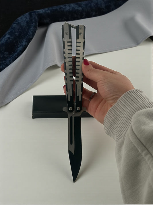 Metal Büyük Boy Kelebek Çakı