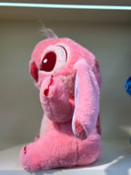 Göz kırpan pembe stitch peluş oyuncak