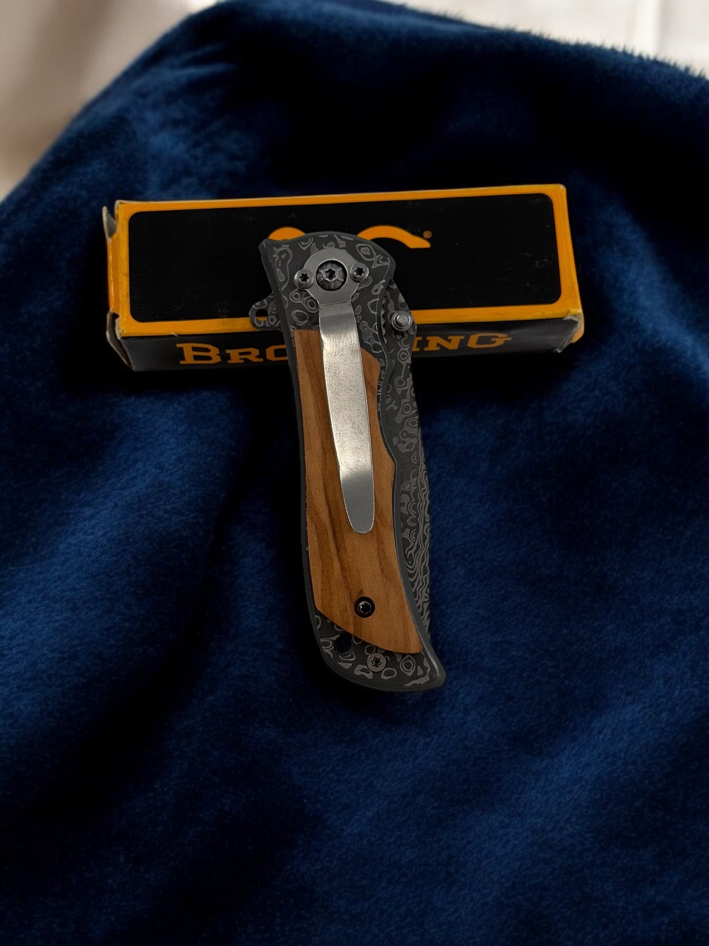 Mini Model Browning Damascus  Çakı 2-35