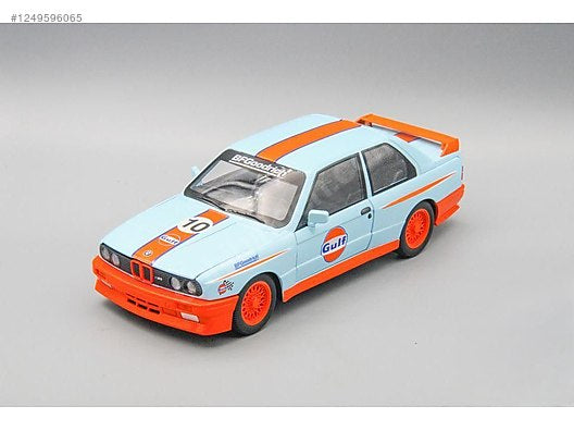 BMW M3 E30 1:24 Ölçek Premium Die-Cast Model Araba –Açılır Kapı, Kaput ve Bagaj