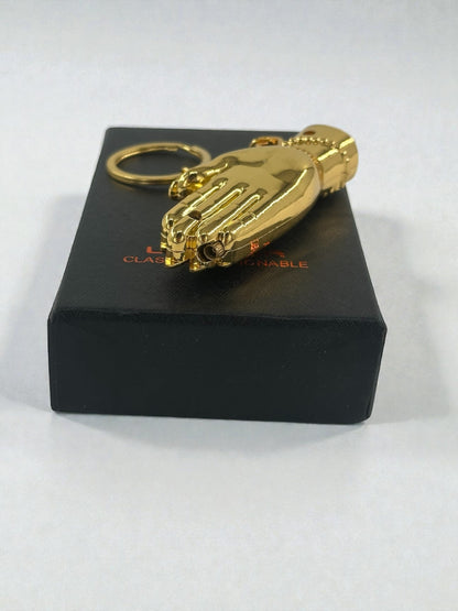 El Şeklinde Anahtarlıklı Çakmak