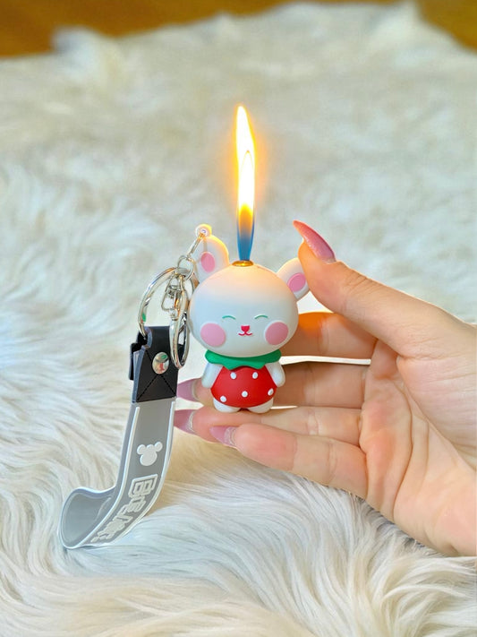 Kawaii Bunny Anahtarlık Çakmak 6262