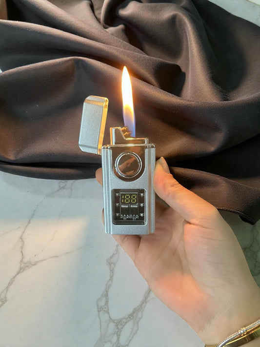 Dijital Ekranlı Gazlı Çakmak