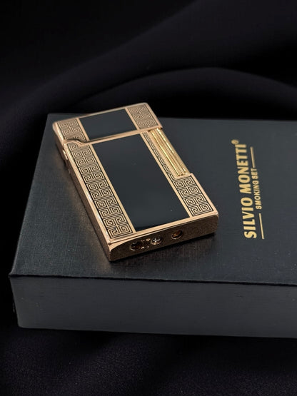 Silvio Monetti Taşlı Dupont Model Çakmak