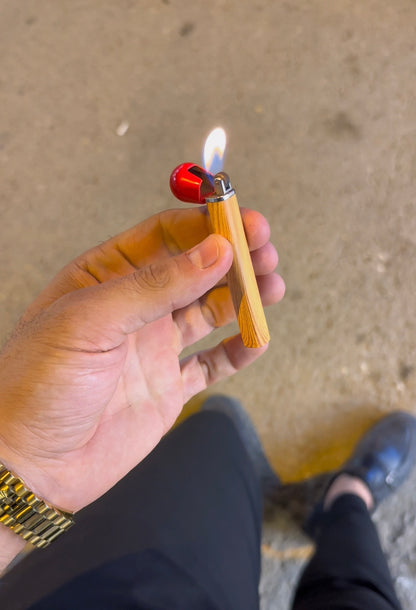 Kibrit Şeklinde Metal Gazlı Çakmak