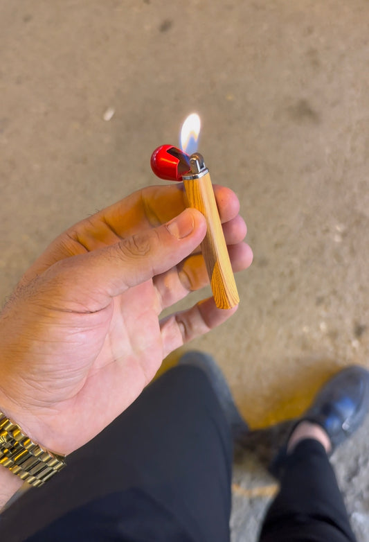 Kibrit Şeklinde Metal Gazlı Çakmak