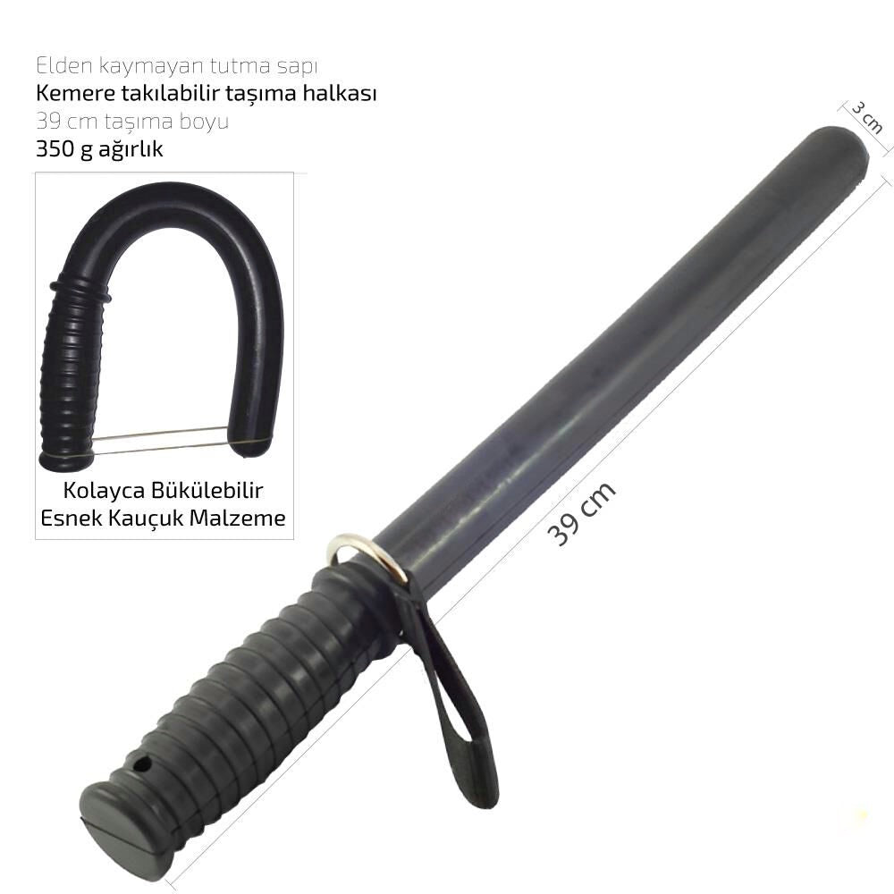 Masolet Polis Jop Kauçuk Kemer Askılı