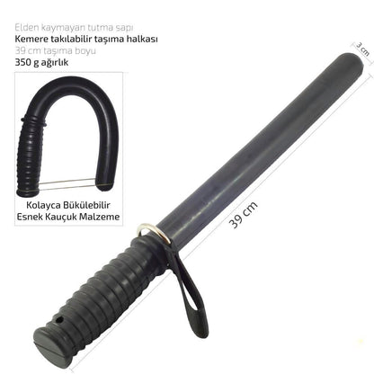 Masolet Polis Jop Kauçuk Kemer Askılı