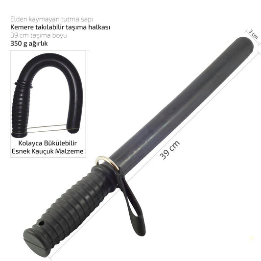 Masolet Polis Jop Kauçuk Kemer Askılı