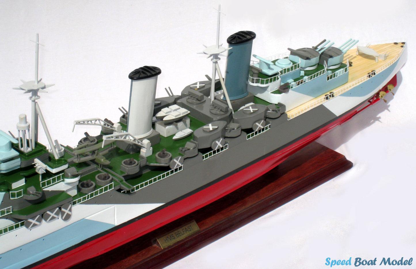 Hms Belfast Warship Model 39″