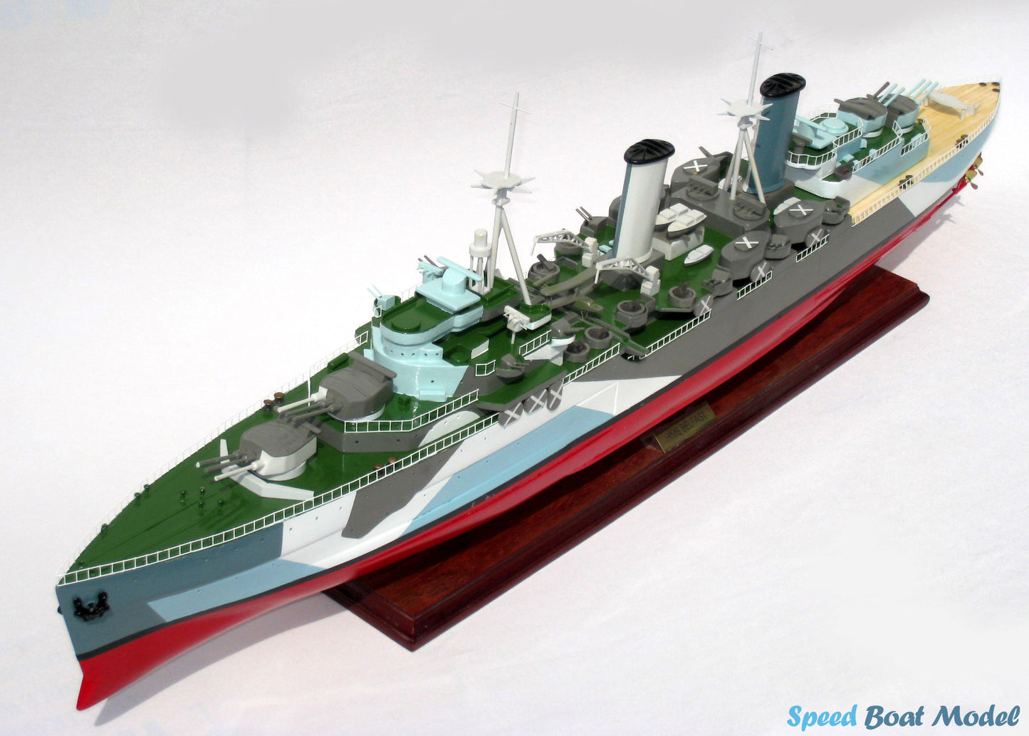 Hms Belfast Warship Model 39″