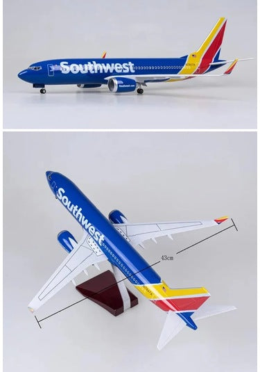 Southwest Airlines Boeing 737Özel Tasarım Uçak Maketi