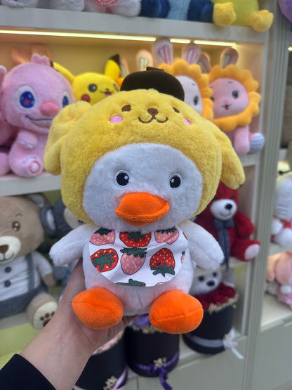 Bebek Önlüklü Ördek Peluş