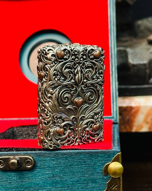 Genuine Kalp Tasarımlı Limited Edition Asya Zipo