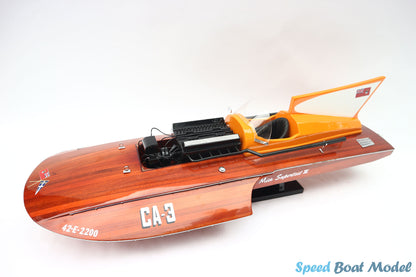 Miss Super Test III Speed Boat Model 30″