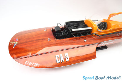 Miss Super Test III Speed Boat Model 30″