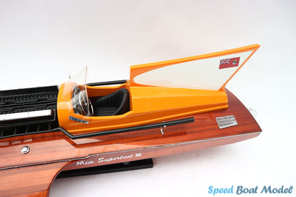 Miss Super Test III Speed Boat Model 30″