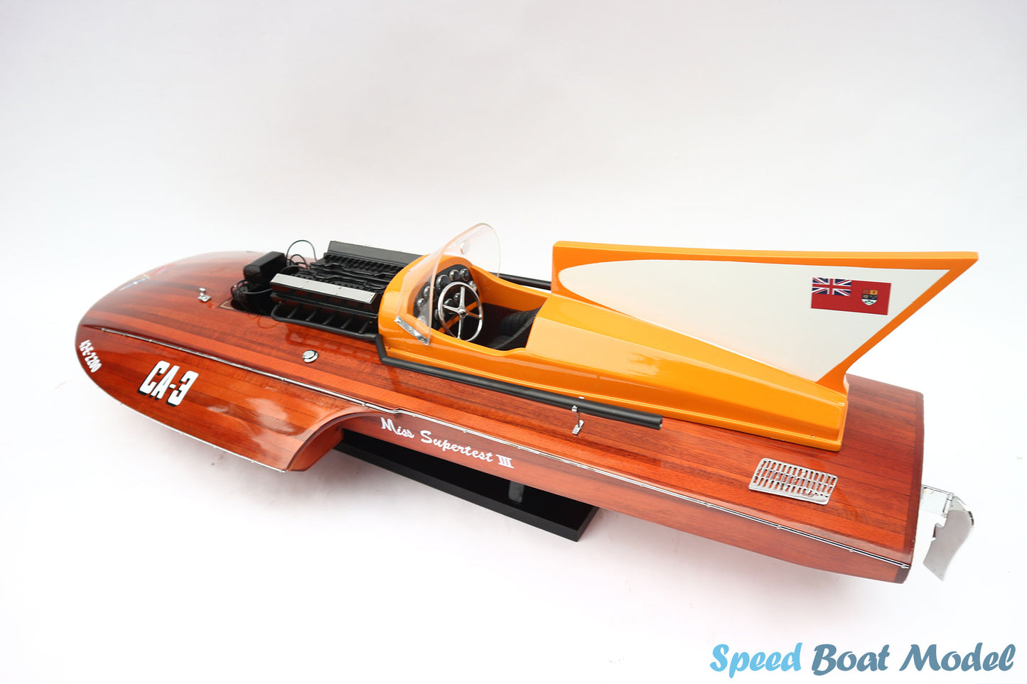 Miss Super Test III Speed Boat Model 30″