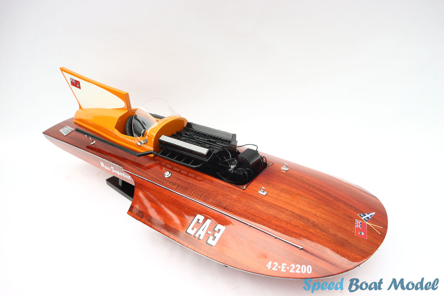 Miss Super Test III Speed Boat Model 30″