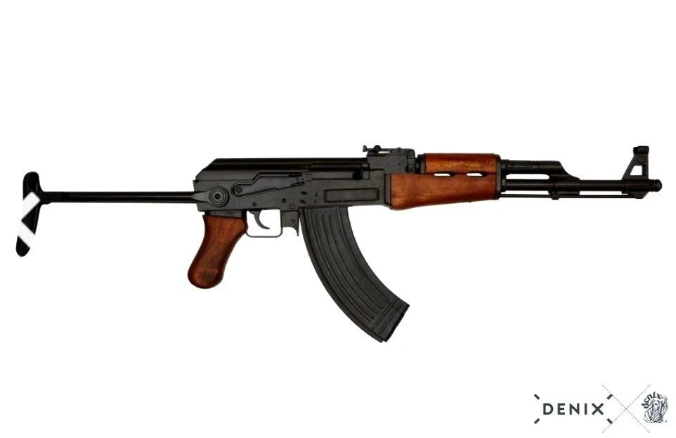 Denix Replika Dekoratif Seyyar Dipçik Ak-47 Tüfek