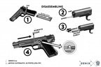 Denix Dekoratif Colt 1911 Şarjör Sökülür U.S.A. Replika Tabanca