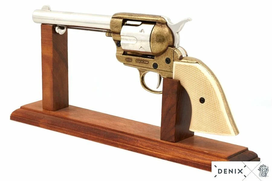 Denix Dekoratif CAL.45 Peacemaker Revolver 5,5'', USA 1873 Replika Tabanca