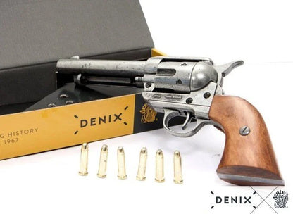 Denix Dekoratif Revolver Cal. 45 Peacemaker 6 Bullets Replika Tabanca