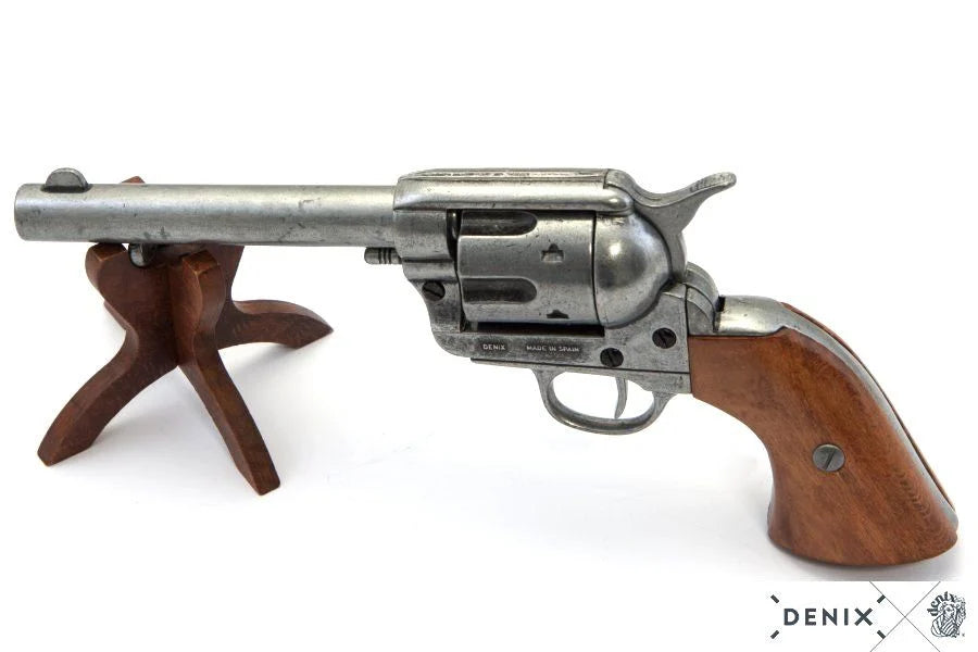 Denix Dekoratif Revolver Cal. 45 Peacemaker 6 Bullets Replika Tabanca