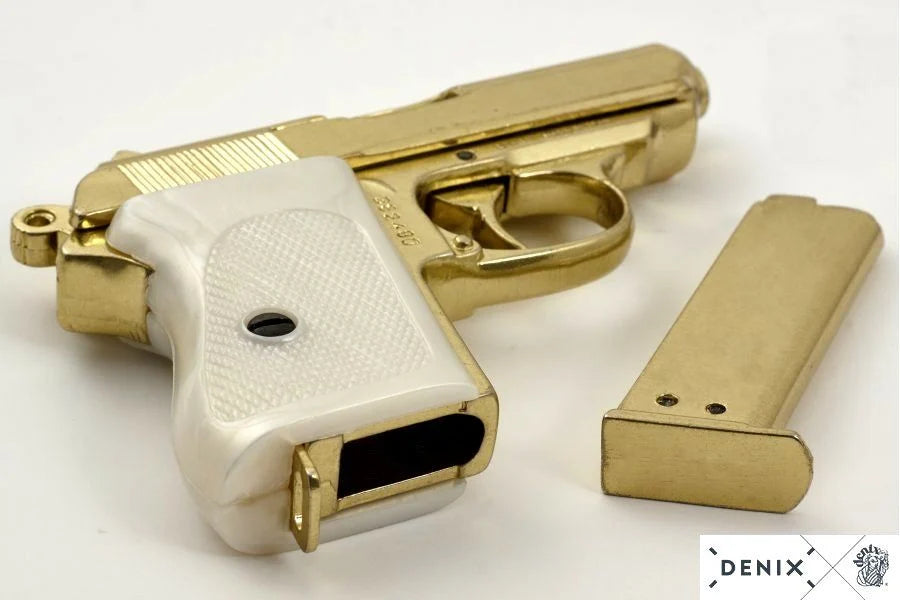 Dekoratif Denix Walther PPK Gold Replika Tabanca