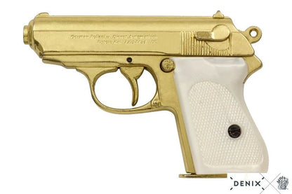 Dekoratif Denix Walther PPK Gold Replika Tabanca