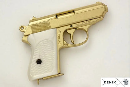 Dekoratif Denix Walther PPK Gold Replika Tabanca