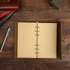 Mor Deri İşleme Defter Kalem Seti