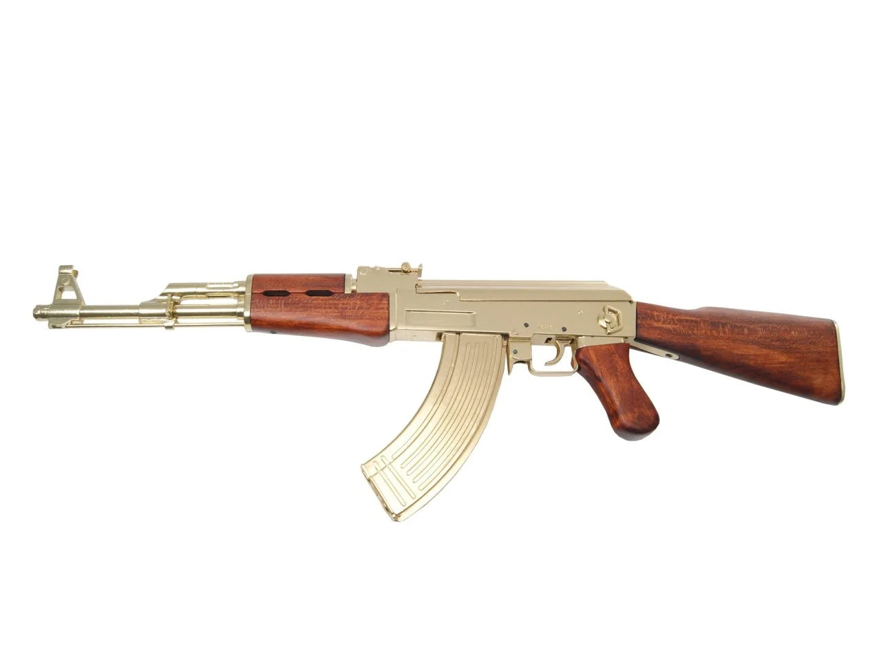 Denix Replika Dekoratif Ak-47 Tüfek Gold